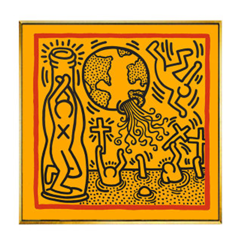 Постер Keith Haring 10 Мульти Постер Keith Haring 10 Мульти в Липецке | Loft Concept
