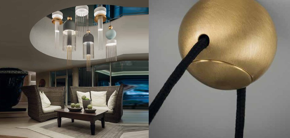 Подвесной светильник Masiero Nappe Подвесной светильник Masiero Nappe - Loft-Concept в Липецке