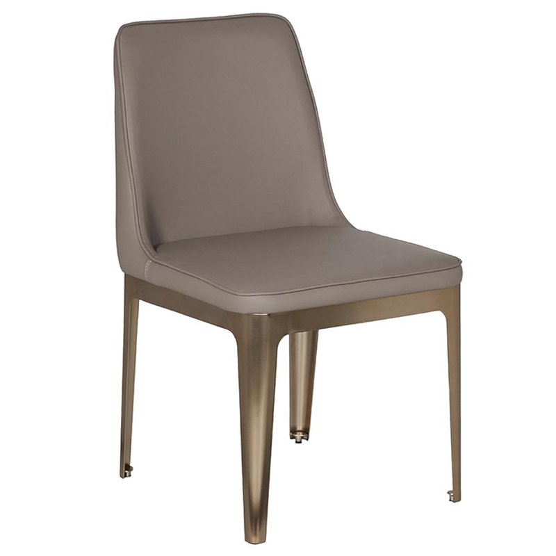 Стул Vohaul Chair light gray Светло-серый Медь Стул Vohaul Chair light gray Светло-серый Медь в Липецке | Loft Concept