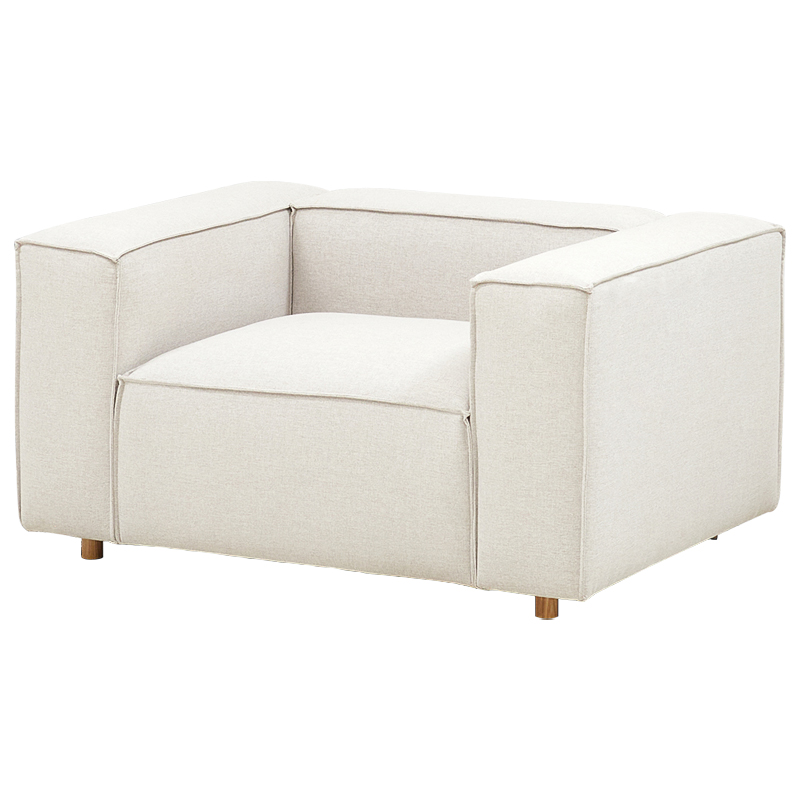 Кресло Hamelin White Armchair Молочный Кресло Hamelin White Armchair Молочный в Липецке | Loft Concept