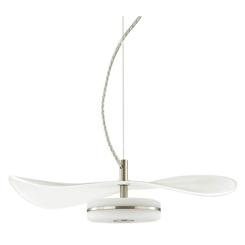Подвесной светильник Floaty White Hanging lamp Белый Никель Подвесной светильник Floaty White Hanging lamp Белый Никель в Липецке | Loft Concept