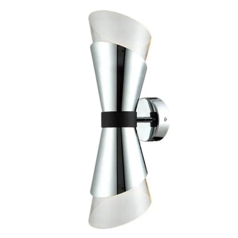 Бра Edson Silver Wall Lamp Серебряный Бра Edson Silver Wall Lamp Серебряный в Липецке | Loft Concept