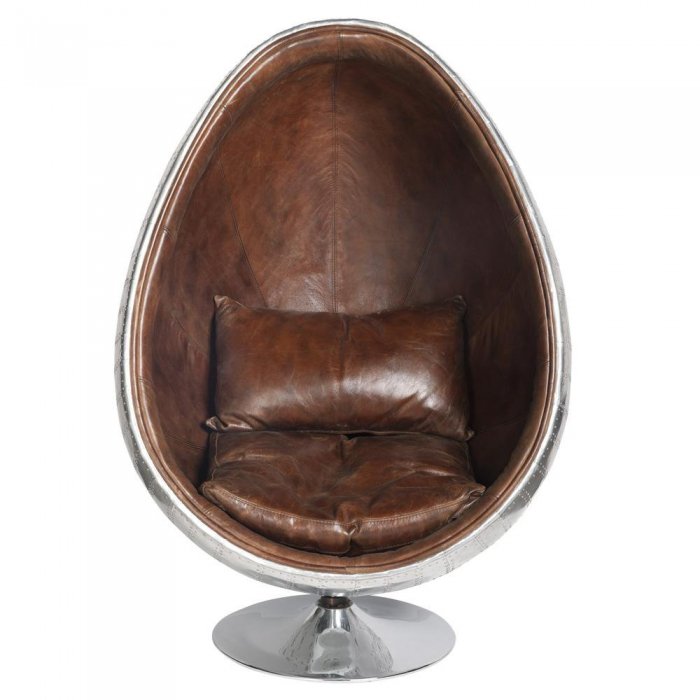 Кресло яйцо Aviator Egg Chair Коричневый Кресло яйцо Aviator Egg Chair Коричневый в Липецке | Loft Concept