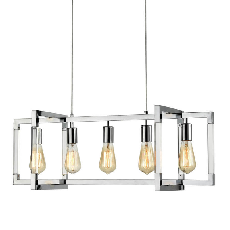 Люстра Baris Chandelier Хром Люстра Baris Chandelier Хром в Липецке | Loft Concept