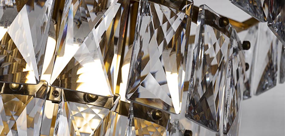 Люстра Tiers Crystal Light Chandelier brass 7 Люстра Tiers Crystal Light Chandelier brass 7 - Loft-Concept в Липецке