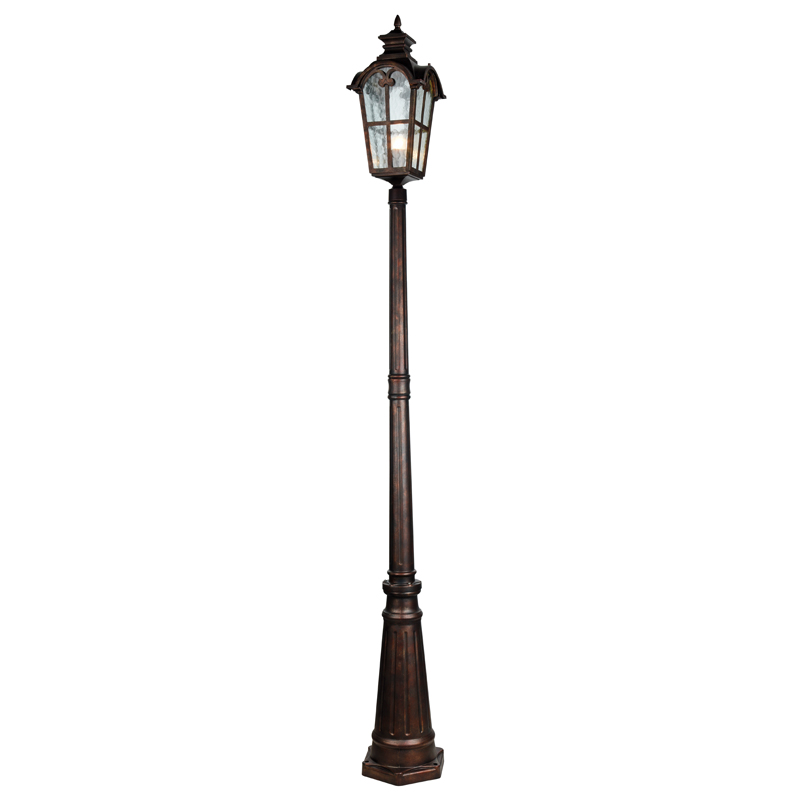 Уличный светильник Curtis Street lamp Темная бронза Прозрачное Стекло Уличный светильник Curtis Street lamp Темная бронза Прозрачное Стекло в Липецке | Loft Concept