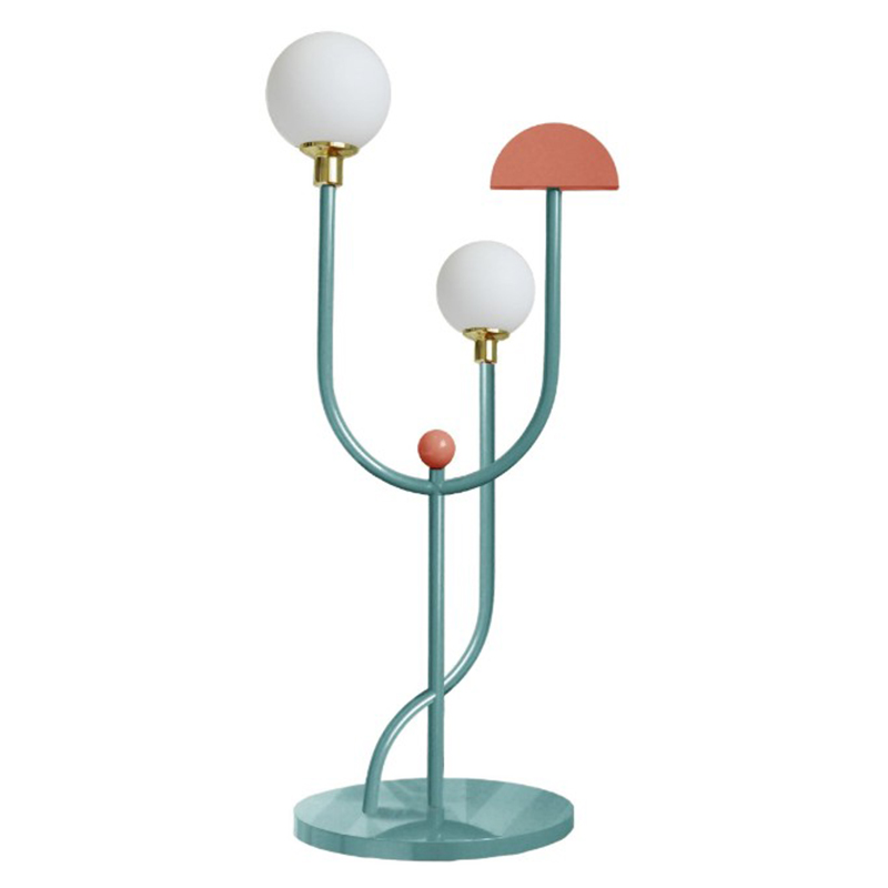 Дизайнерская Напольная Лампа Floor Lamp Design Lighting Deco Dovain Studio Sergio Prieto Designer Белый Красный Бирюзовый в Липецке | Loft Concept 