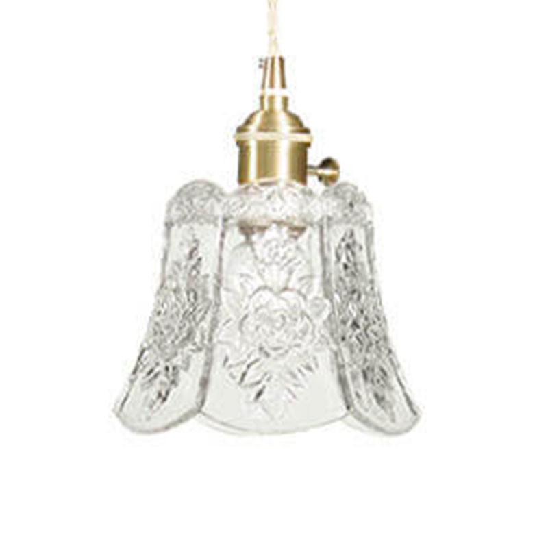 Подвесной светильник lee broom DECANTERLIGHT pendant V Латунь Прозрачное Стекло в Липецке | Loft Concept 