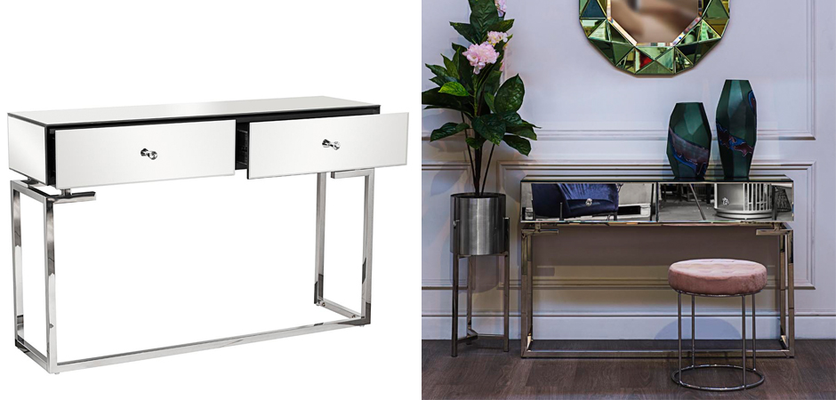 Консоль Transparent Mirror Console Консоль Transparent Mirror Console - Loft-Concept в Липецке