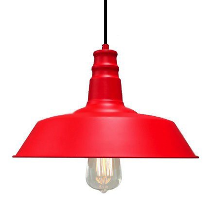 Подвесной светильник Loft Red Bell Красный Подвесной светильник Loft Red Bell Красный в Липецке | Loft Concept