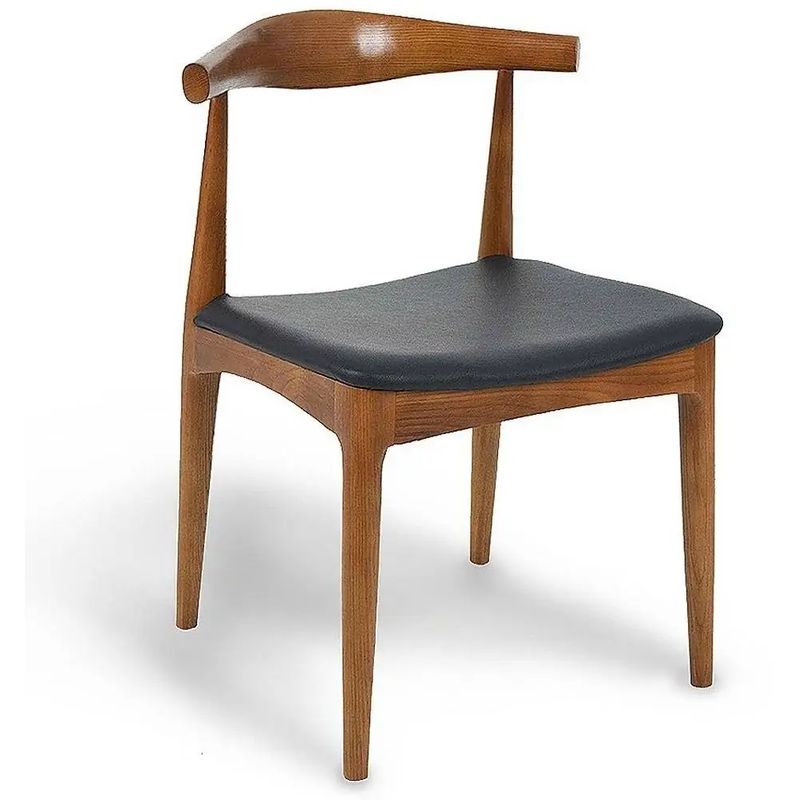 Стул Elbow HANS J.WEGNER Темный Ясень Коричневый Черный Стул Elbow HANS J.WEGNER Темный Ясень Коричневый Черный в Липецке | Loft Concept