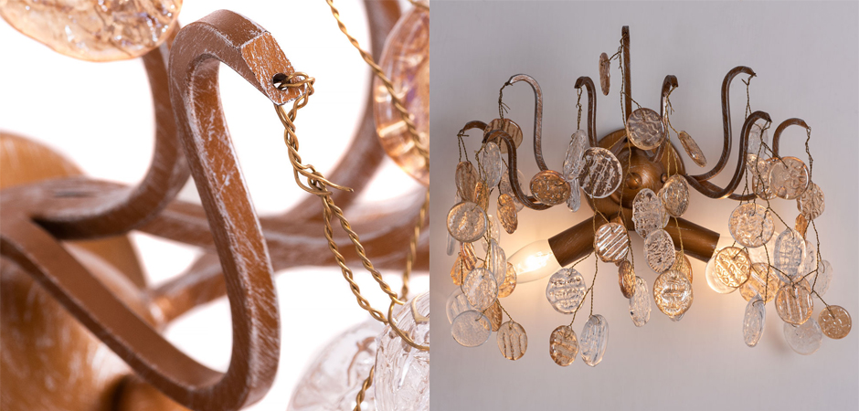 Бра FAIRYTREE Wall Lamp Amber Бра FAIRYTREE Wall Lamp Amber - Loft-Concept в Липецке