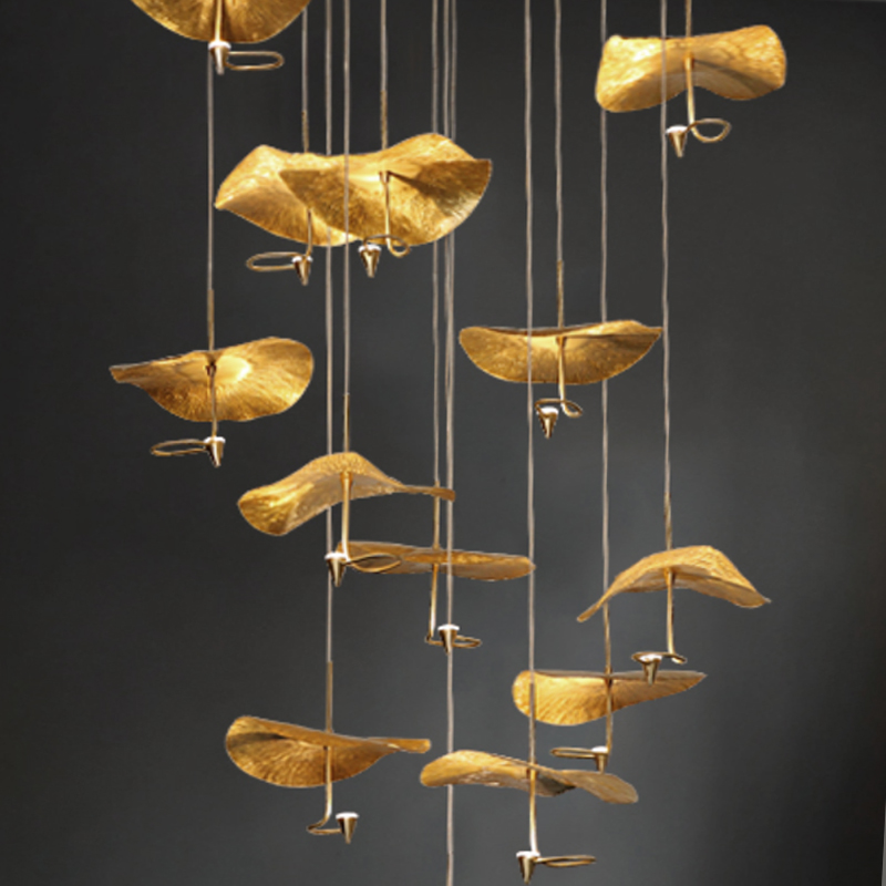 Alda Chandelier Золотой Alda Chandelier Золотой в Липецке | Loft Concept