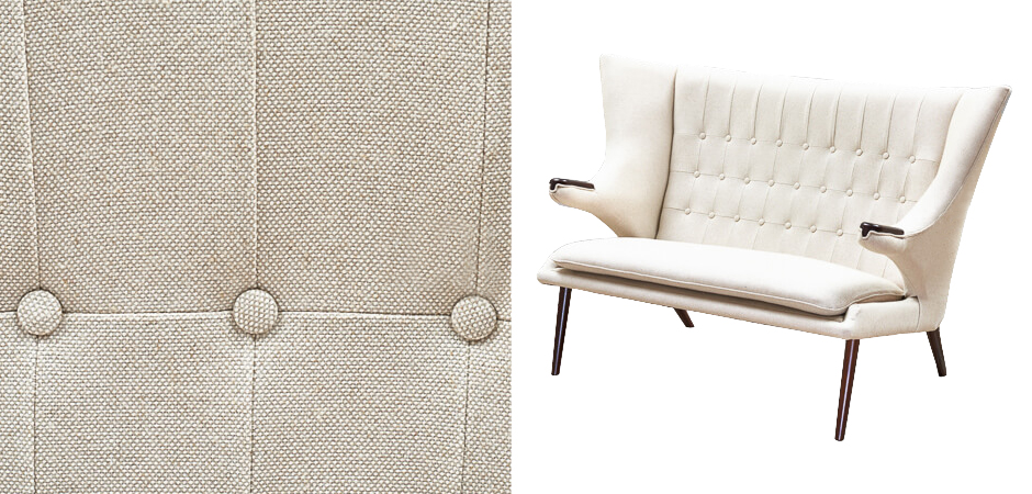 Диван Papa Bear Loveseat Ivory Linen Диван Papa Bear Loveseat Ivory Linen - Loft-Concept в Липецке