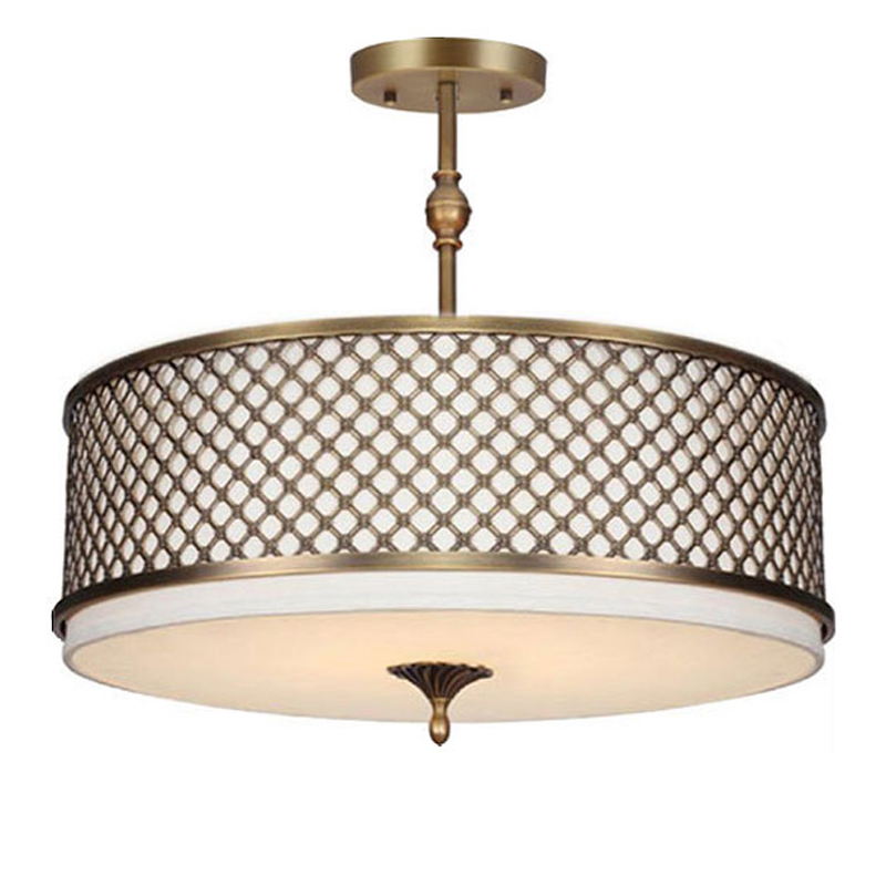 Люстра Kahir Classic Chandelier Латунь Белый Люстра Kahir Classic Chandelier Латунь Белый в Липецке | Loft Concept