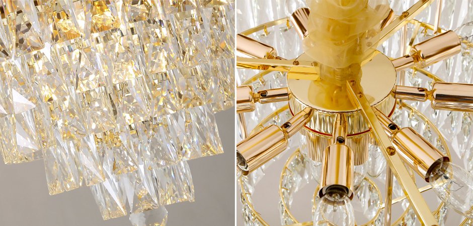 Подвесной светильник KEBO KING CHANDELIER six cascades Подвесной светильник KEBO KING CHANDELIER six cascades - Loft-Concept в Липецке