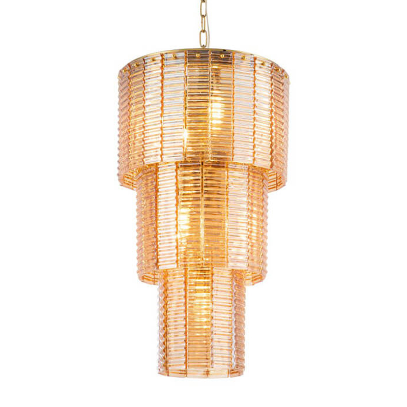 Люстра Branwen Amber Chandelier 41 Янтарный Золотой Люстра Branwen Amber Chandelier 41 Янтарный Золотой в Липецке | Loft Concept