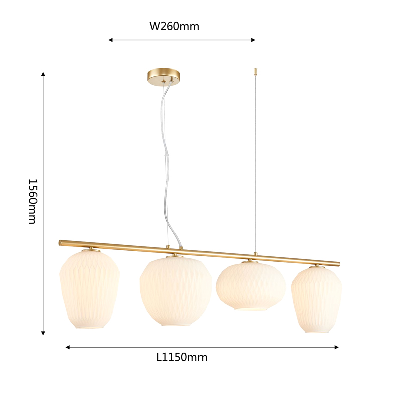 Люстра Foscarini c Белыми Плафонами Люстра Foscarini c Белыми Плафонами в Липецке