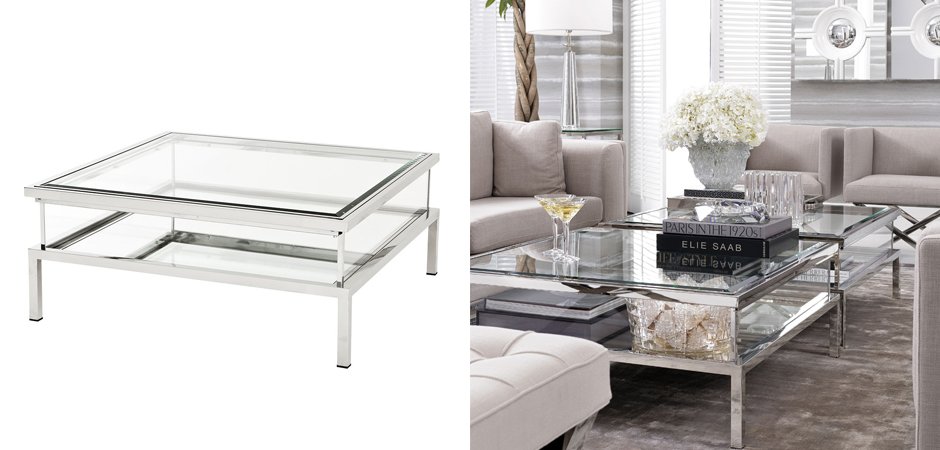 Журнальный стол Eichholtz Coffee Table Harvey Журнальный стол Eichholtz Coffee Table Harvey - Loft-Concept в Липецке