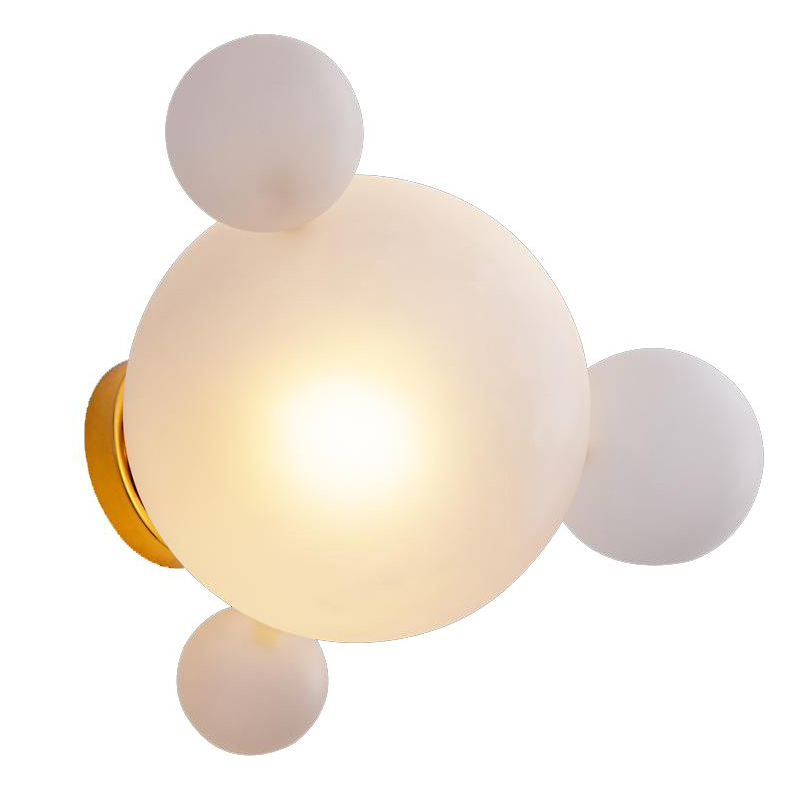 Бра Giopato & Coombes Bolle Wall 04 Bubbles white Белый Золотой Бра Giopato & Coombes Bolle Wall 04 Bubbles white Белый Золотой в Липецке | Loft Concept