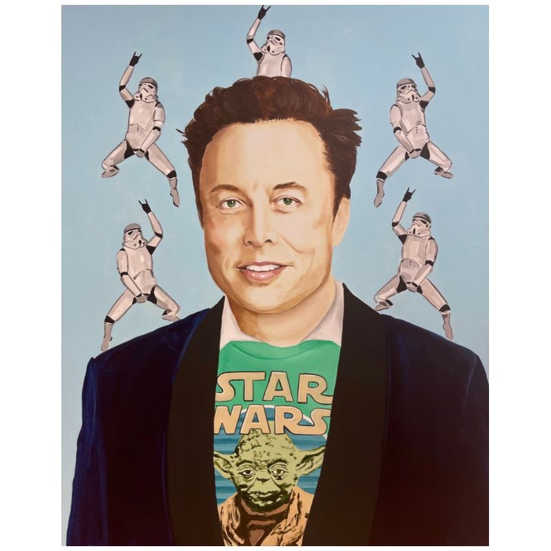 Картина Elon Musk Мульти Картина Elon Musk Мульти в Липецке | Loft Concept