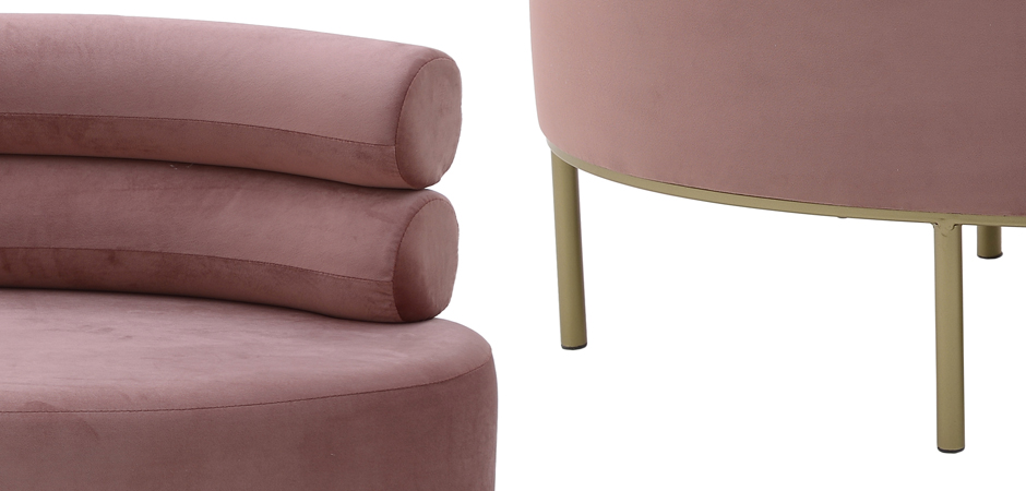 Кушетка Fening Lounge Pink Кушетка Fening Lounge Pink - Loft-Concept в Липецке