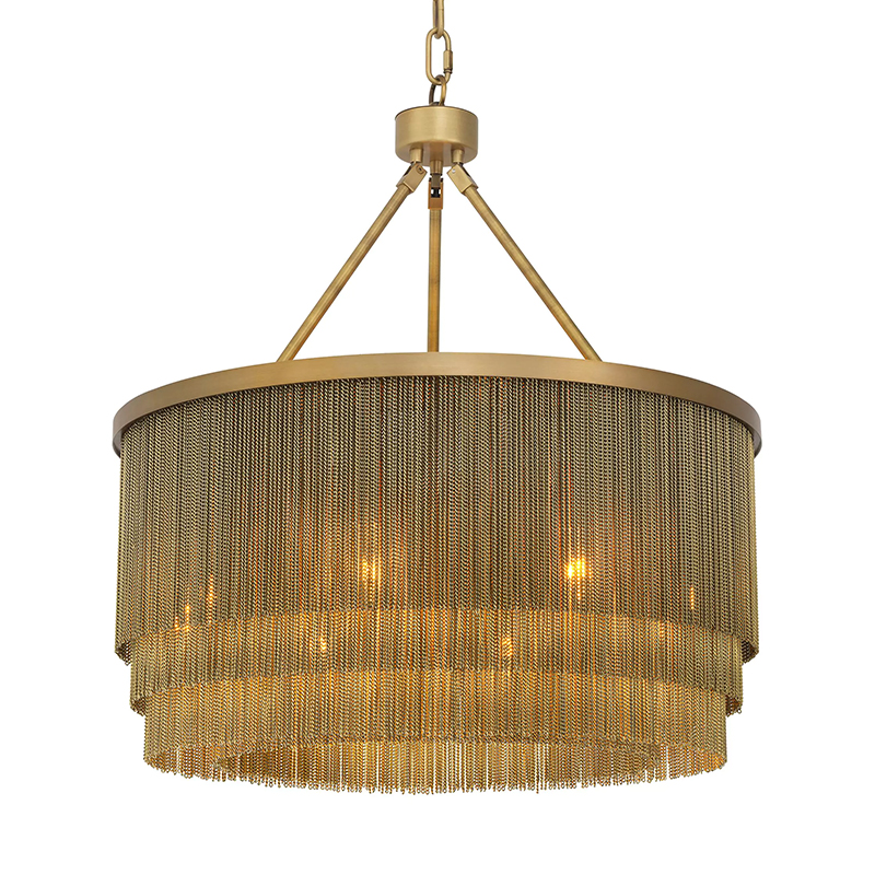 Люстра Eichholtz Chandelier Tissot S Brass Латунь Люстра Eichholtz Chandelier Tissot S Brass Латунь в Липецке | Loft Concept