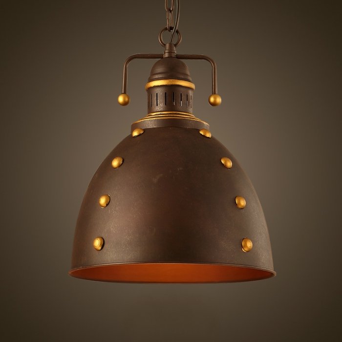 Подвесной светильник Stout Helmet #1 Коричневый Подвесной светильник Stout Helmet #1 Коричневый в Липецке | Loft Concept
