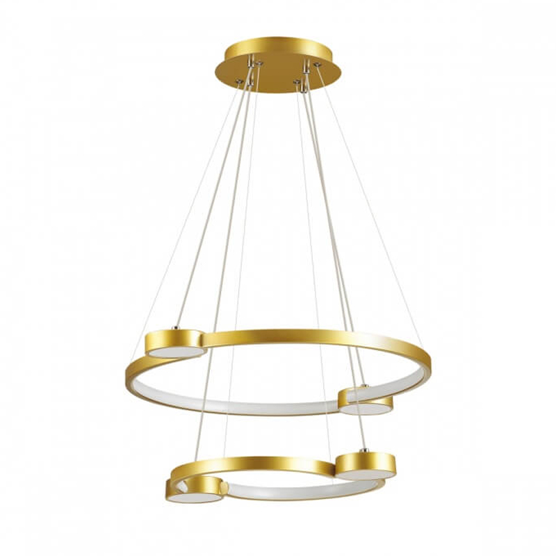 Люстра Lerida Round Золотая Золотой Люстра Lerida Round Золотая Золотой в Липецке | Loft Concept