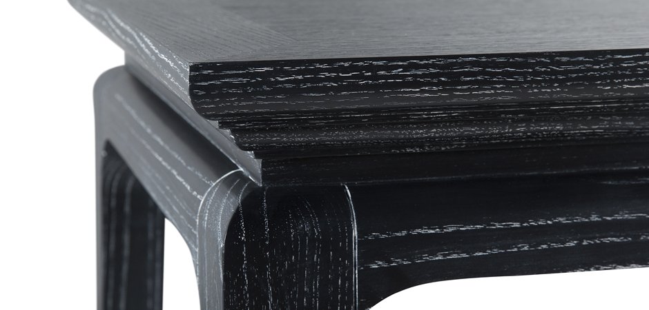Приставной стол Black Curved Приставной стол Black Curved - Loft-Concept в Липецке