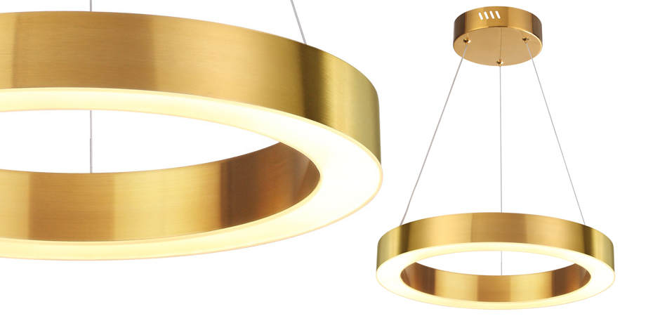 Люстра Gold Ribbon Ring Люстра Gold Ribbon Ring - Loft-Concept в Липецке
