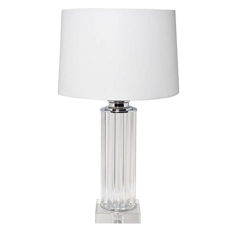 Настольная лампа Arlette Table Lamp Хром Светло-серый Настольная лампа Arlette Table Lamp Хром Светло-серый в Липецке | Loft Concept