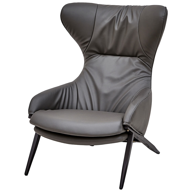Кресло Akamu Chair Черный Графит Кресло Akamu Chair Черный Графит в Липецке | Loft Concept
