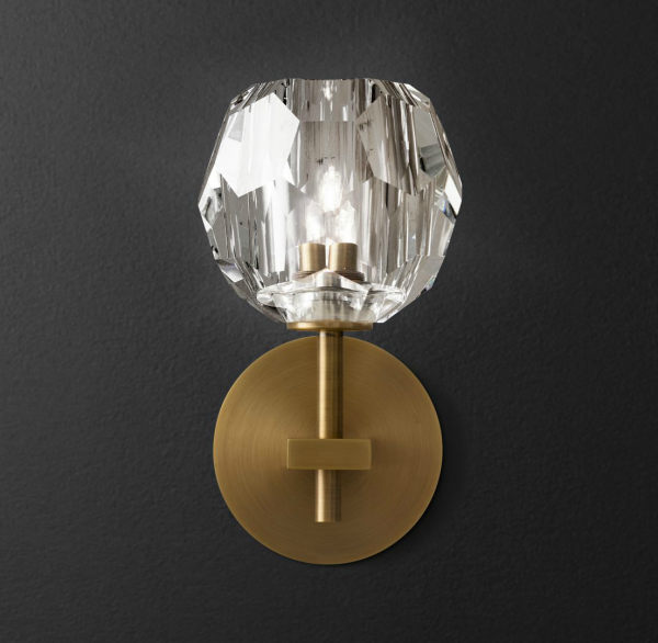Бра RH Boule de Cristal Single Sconce Brass Латунь Бра RH Boule de Cristal Single Sconce Brass Латунь в Липецке | Loft Concept