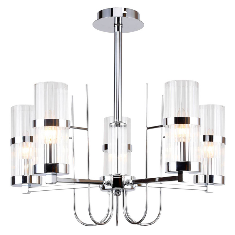 Люстра Circle Dance Glass Chrome Хром Люстра Circle Dance Glass Chrome Хром в Липецке | Loft Concept