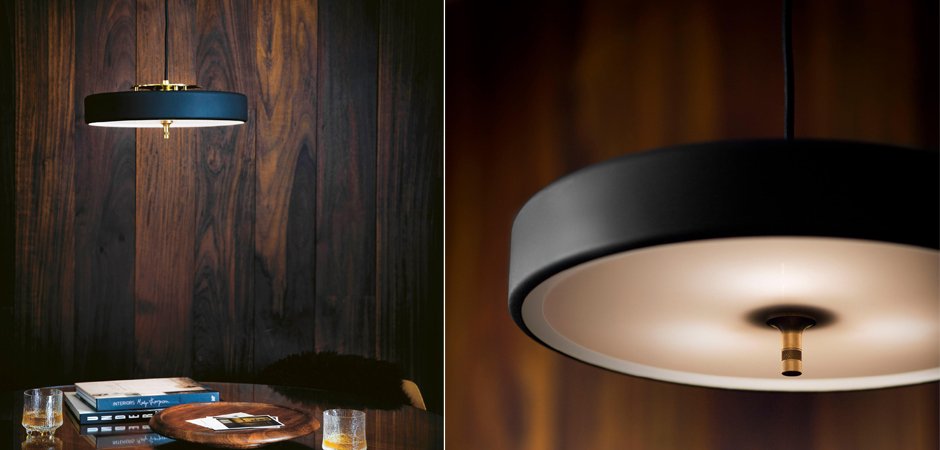 Подвесной светильник BERT FRANK Revolve Pendant Lamp Black Подвесной светильник BERT FRANK Revolve Pendant Lamp Black - Loft-Concept в Липецке