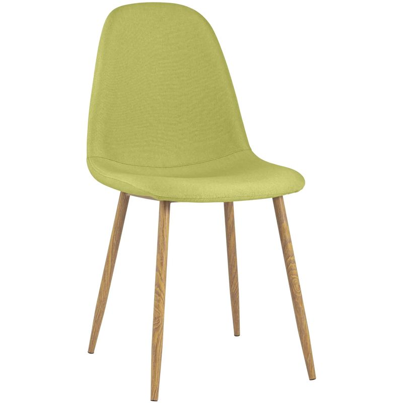 Стул Archie Chair Ткань Рогожка Лайм Лайм Древесина Стул Archie Chair Ткань Рогожка Лайм Лайм Древесина в Липецке | Loft Concept
