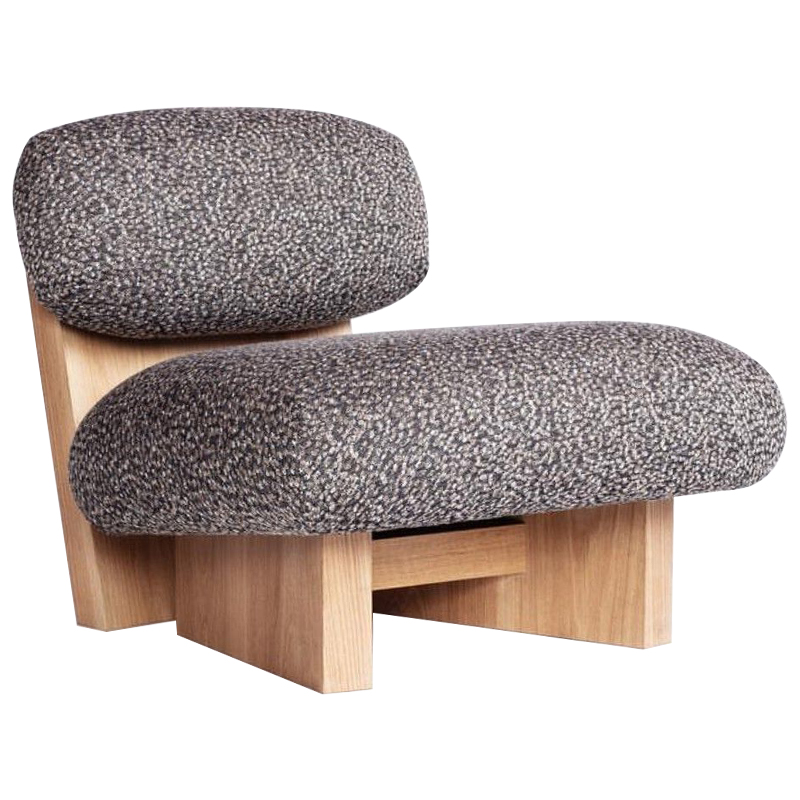 Дизайнерское кресло Gia Chair Серый Древесина Дизайнерское кресло Gia Chair Серый Древесина в Липецке | Loft Concept