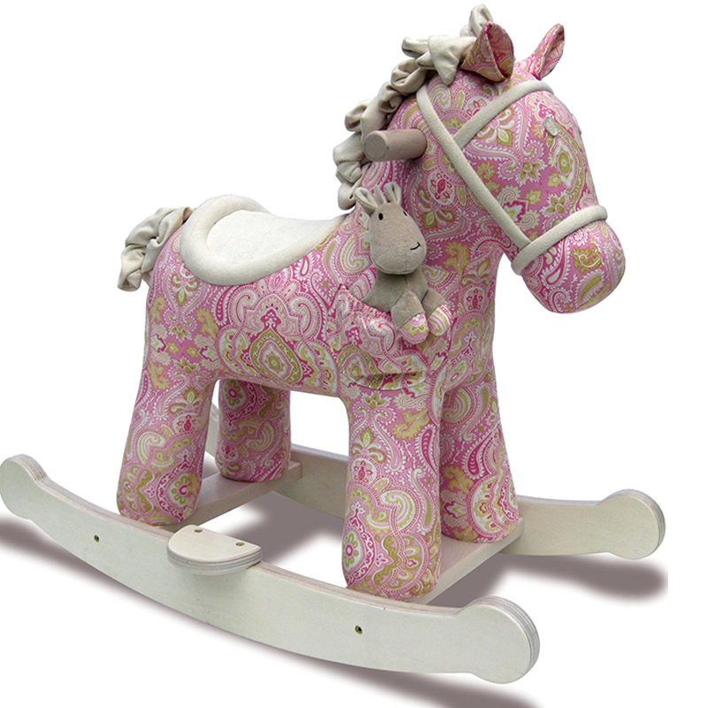 Лошадка-качалка розовая Kaylee Pony Розовый Лошадка-качалка розовая Kaylee Pony Розовый в Липецке | Loft Concept