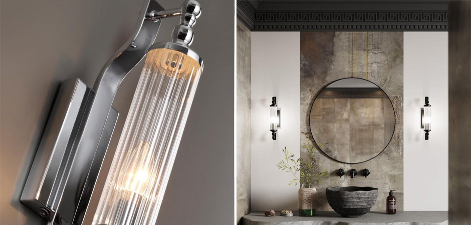 Бра Glass TUBE Серебристое Бра Glass TUBE Серебристое - Loft-Concept в Липецке