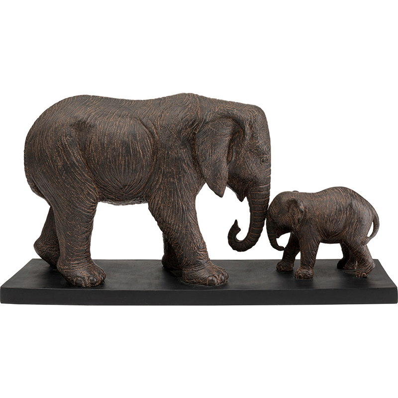 Статуэтка Dumbo Elephants Коричневый Статуэтка Dumbo Elephants Коричневый в Липецке | Loft Concept
