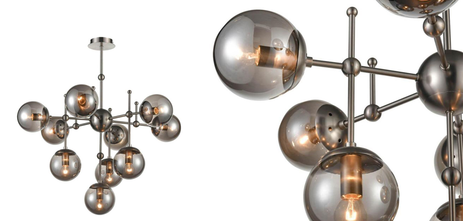Люстра Smoke Balls Chandelier 10 Люстра Smoke Balls Chandelier 10 - Loft-Concept в Липецке