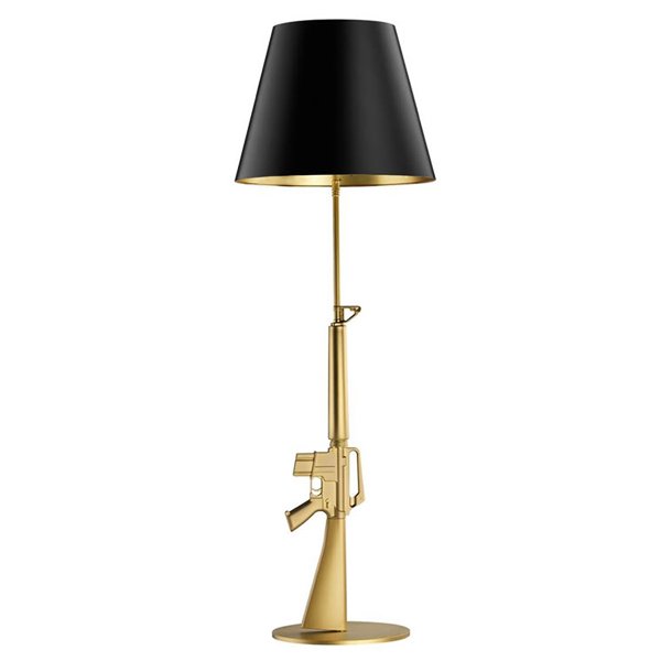 Торшер Flos Guns Lounge Gun Серебряный Золотой Торшер Flos Guns Lounge Gun Серебряный Золотой в Липецке | Loft Concept