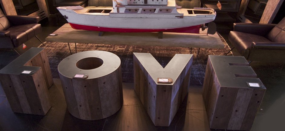 Столик Wooden Alphabet F Side Table Столик Wooden Alphabet F Side Table - Loft-Concept в Липецке
