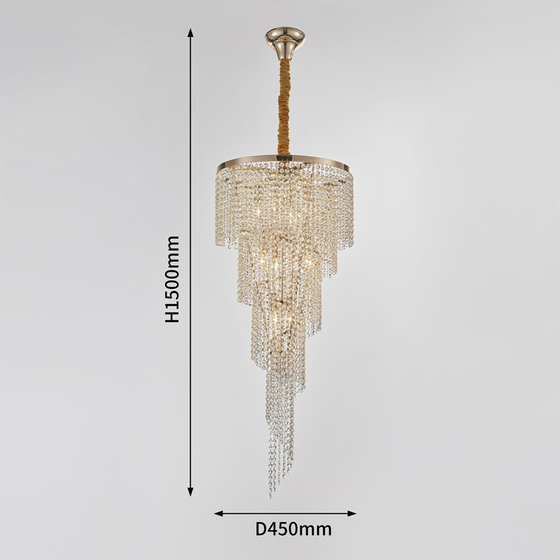 Хрустальная люстра Crystal Art Bronze D45 см Хрустальная люстра Crystal Art Bronze D45 см в Липецке