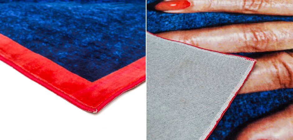 Ковер Seletti Rectangular Rug Fingers Ковер Seletti Rectangular Rug Fingers - Loft-Concept в Липецке