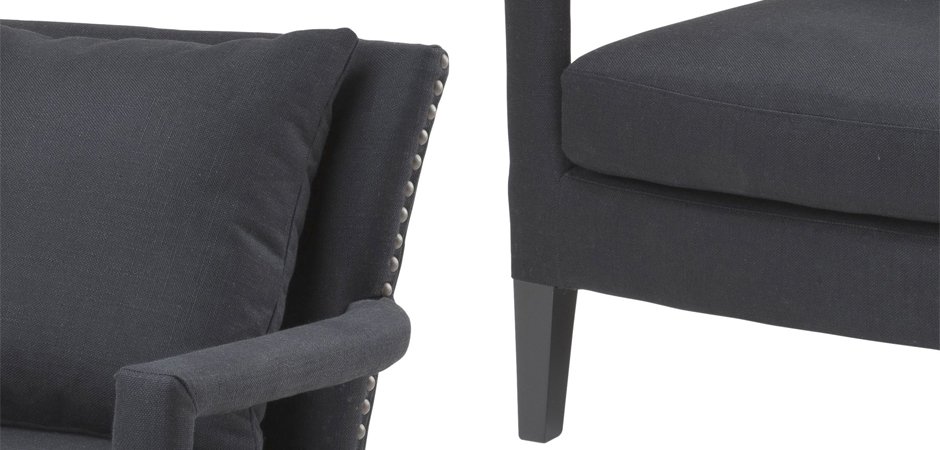 Кресло Eichholtz Chair Gregory Black Кресло Eichholtz Chair Gregory Black - Loft-Concept в Липецке