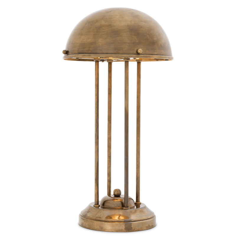 Настольная лампа Eichholtz Desk Lamp Livre Винтажная латунь Настольная лампа Eichholtz Desk Lamp Livre Винтажная латунь в Липецке | Loft Concept
