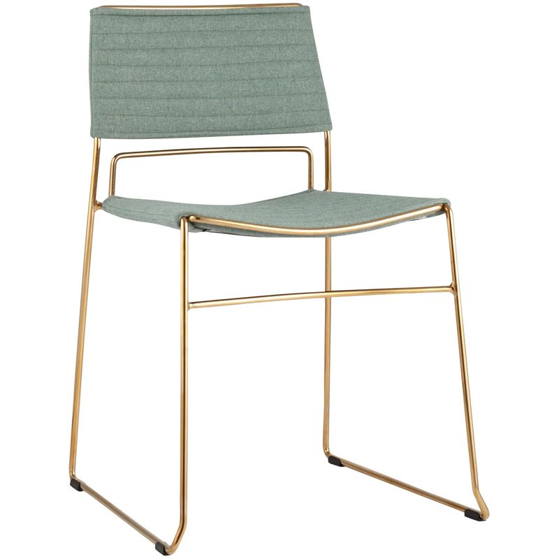 Стул Samuel Chair Светло-Зеленый Зеленый Золотой Стул Samuel Chair Светло-Зеленый Зеленый Золотой в Липецке | Loft Concept