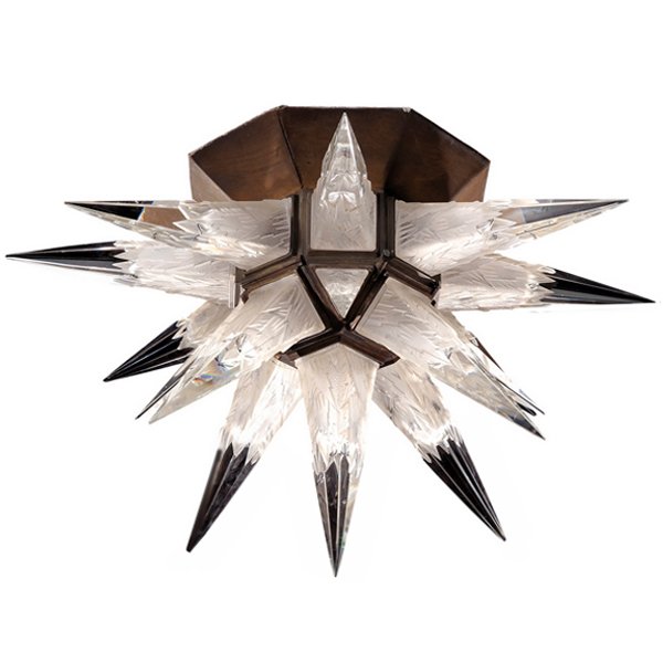 CHARLES J. WEINSTEIN Starburst Rare ceiling light Темная бронза винтаж Прозрачный (Transparent) CHARLES J. WEINSTEIN Starburst Rare ceiling light Темная бронза винтаж Прозрачный (Transparent) в Липецке | Loft Concept